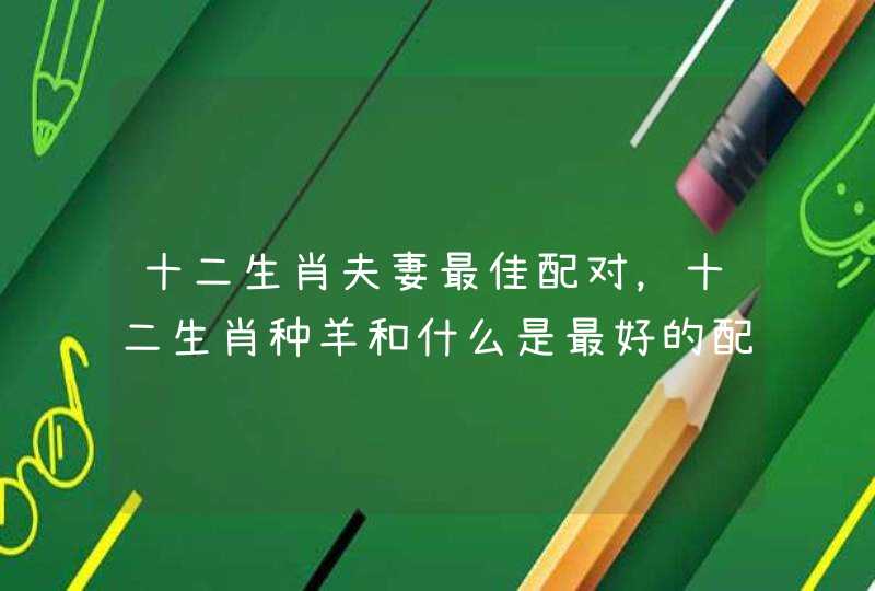 十二生肖夫妻最佳配对,十二生肖种羊和什么是最好的配偶呢! 十二生肖夫妻最佳配对,十二生肖种羊和什么是最好的配偶呢!