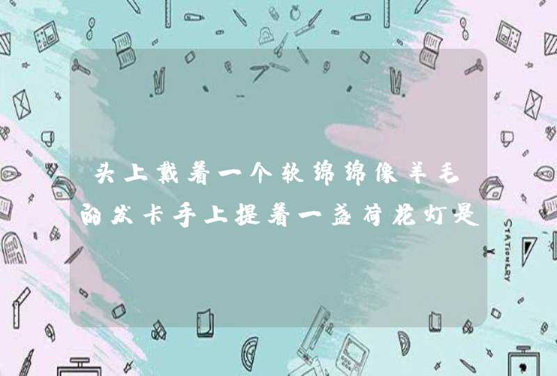 头上戴着一个软绵绵像羊毛的发卡手上提着一盏荷花灯是什么星座 头上戴着一个软绵绵像羊毛的发卡手上提着一盏荷花灯是什么星座