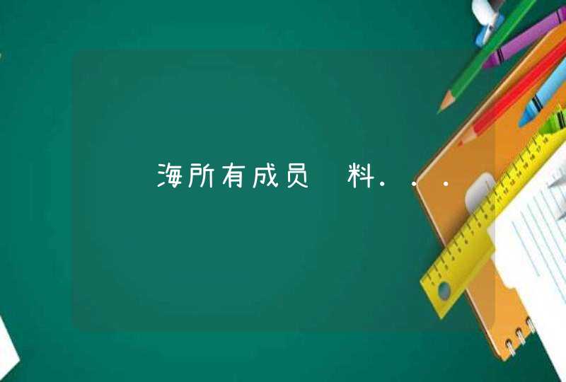 飞轮海所有成员资料... 飞轮海所有成员资料...