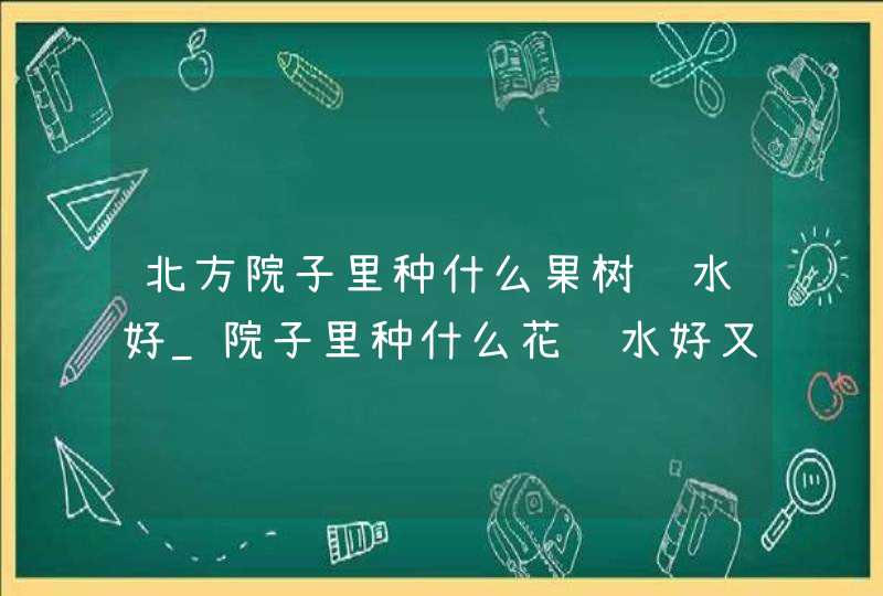 北方院子里种什么果树风水好_院子里种什么花风水好又旺财